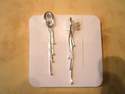 Boucles d'oreilles argent