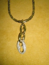 Collier dor� � l'or fin