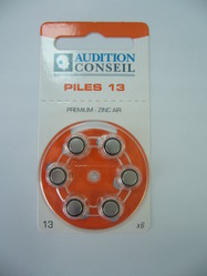 PILES AUDITIVES 13 AUDITION CONSEIL