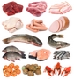 Quelques viandes ou poissons