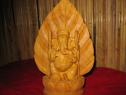 ganesh avec feuille