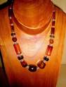 Collier en cornaline