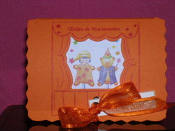Bo�te th�atre de marionnettes